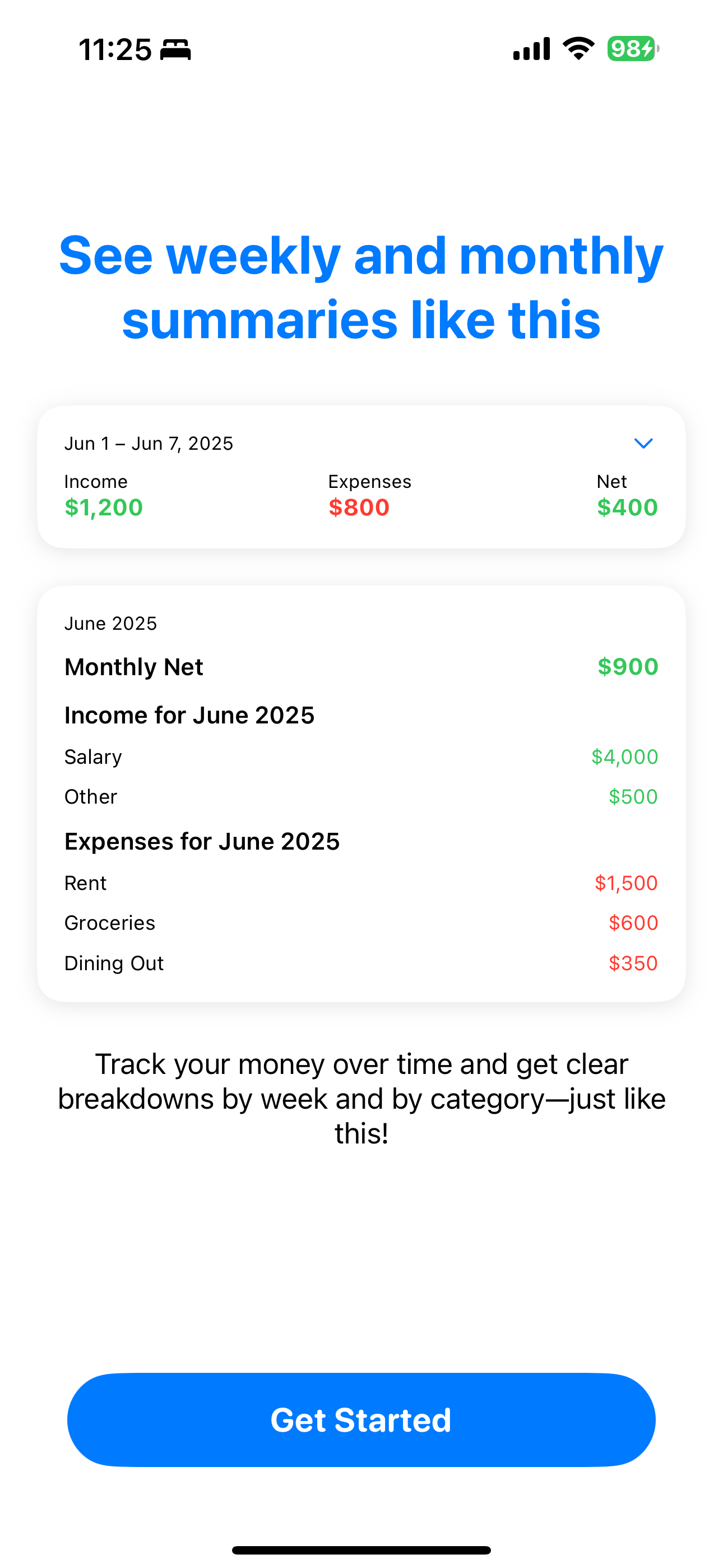 App Screenshot Example 2