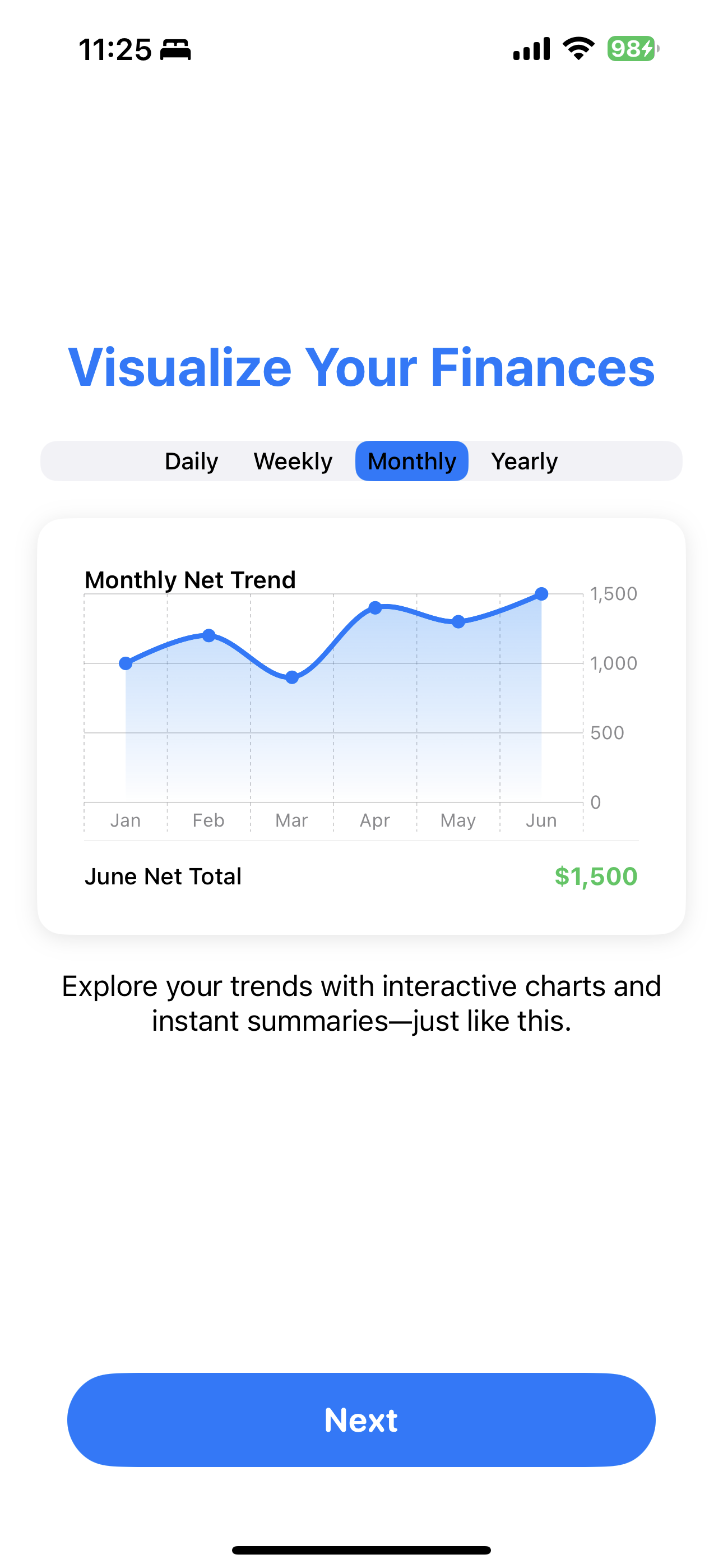App Screenshot Example 1